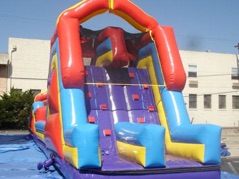 40-foot monster dual-lane obstacle course